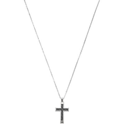 Emporio Armani Collier pour homme en acier inoxydable avec fermoir à mousqueton - Publicité Emporio Armani Collier pour homme en acier inoxydable avec fermoir à mousqueton - Publicité