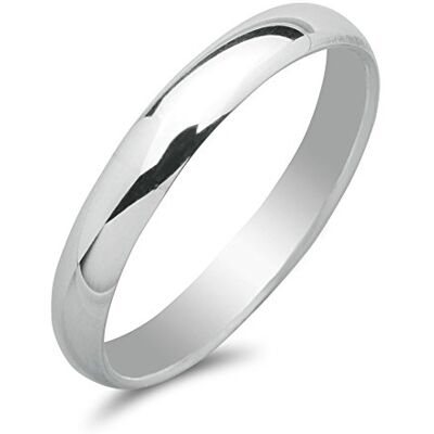 81stgeneration Bague en Argent Sterling 925 avec Bande Unie de 3mm Alliance Classique Bague de Promesse et de Fiançailles Simple Bagues pour Hommes en Argent Massif - Publicité 81stgeneration Bague en Argent Sterling 925 avec Bande Unie de 3mm Alliance Classique Bague de Promesse et de Fiançailles Simple Bagues pour Hommes en Argent Massif - Publicité