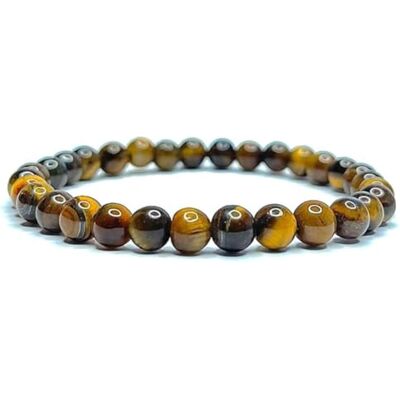 Felicidade Bracelet en Pierres Naturelles véritables Oeil de tigre Perles de taille 6mm Pierres fines et Précieuses Bracelet Homme Bijoux Minéraux Cadeau Lithothérapie Cadeau Anniversaire - Publicité Felicidade Bracelet en Pierres Naturelles véritables Oeil de tigre Perles de taille 6mm Pierres fines et Précieuses Bracelet Homme Bijoux Minéraux Cadeau Lithothérapie Cadeau Anniversaire - Publicité