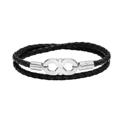 Emporio Armani Bracelet Homme Ton Argenté, - Publicité Emporio Armani Bracelet Homme Ton Argenté, - Publicité