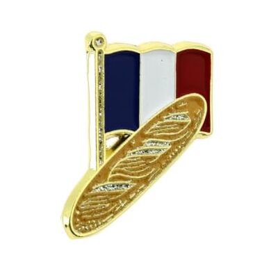 Clj Charles Le Jeune Pin's Baguette De Tradition Française Alimentation qualité de finition Epingle Broche Badge PINS PATRIOTES FRANCE - Publicité Clj Charles Le Jeune Pin's Baguette De Tradition Française Alimentation qualité de finition Epingle Broche Badge PINS PATRIOTES FRANCE - Publicité