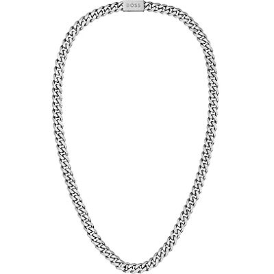 BOSS Jewelry Collier en chaînepour Homme Collection CHAIN LINK (Le logo peut varier) - Publicité BOSS Jewelry Collier en chaînepour Homme Collection CHAIN LINK (Le logo peut varier) - Publicité