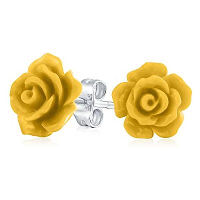 Bling Jewelry Boucles D’Oreilles En Forme De Fleur Romantique 3D Rose À Montants .925 En Argent Sterling (3 Ensembles) - Publicité Bling Jewelry Boucles D’Oreilles En Forme De Fleur Romantique 3D Rose À Montants .925 En Argent Sterling (3 Ensembles) - Publicité