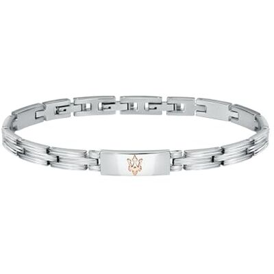 Maserati Maserati Jewels Bracelet Homme, en Acier inoxydable, PVD Or rose - Publicité Maserati Maserati Jewels Bracelet Homme, en Acier inoxydable, PVD Or rose - Publicité