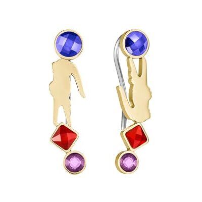 Lacoste Clous d'oreilles, Collier our Bracelet pour Femme Collection DEVA en couleur doré,EARRINGS - Publicité Lacoste Clous d'oreilles, Collier our Bracelet pour Femme Collection DEVA en couleur doré,EARRINGS - Publicité