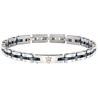 Maserati Maserati Bracelet pour homme, Collection Jewels, en Acier, céramique - Publicité Maserati Maserati Bracelet pour homme, Collection Jewels, en Acier, céramique - Publicité