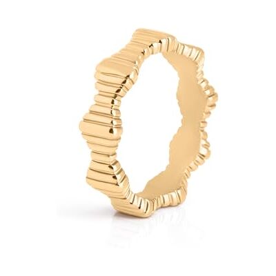 Akitsune Bague pour femme Élégante bague en acier inoxydable 316L pour femme Imperméable et hypoallergénique Taille 48 à 62, Acier inoxydable - Publicité Akitsune Bague pour femme Élégante bague en acier inoxydable 316L pour femme Imperméable et hypoallergénique Taille 48 à 62, Acier inoxydable - Publicité