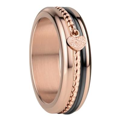 BERING Damen Ring in glänzendem roségold Arctic Symphony Collection aus Edelstahl - Publicité BERING Damen Ring in glänzendem roségold Arctic Symphony Collection aus Edelstahl - Publicité