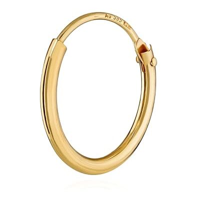 NKlaus 585 en or véritable unique hommes classique bijoux boucles d'oreilles créoles Boucles d'oreilles pendantes - Publicité NKlaus 585 en or véritable unique hommes classique bijoux boucles d'oreilles créoles Boucles d'oreilles pendantes - Publicité