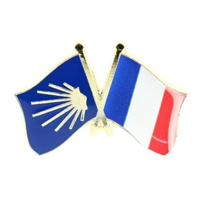 Clj Charles Le Jeune Pin's Drapeaux Jumelage Pèlerinage Saint Jacques De Compostelle Et Autre Pays Jumelage qualité de finition Epingle Broche Badge Jumelage et Fraternité - Publicité Clj Charles Le Jeune Pin's Drapeaux Jumelage Pèlerinage Saint Jacques De Compostelle Et Autre Pays Jumelage qualité de finition Epingle Broche Badge Jumelage et Fraternité - Publicité