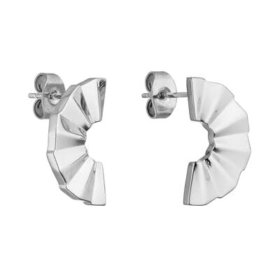 Purelei® Fan Boucles d'oreilles – Statement Clous d'oreilles en forme de goupille avec oxyde de zirconium – Acier inoxydable plaqué or 18 carats – 18 x 9,8 mm – Finition brillante – Or/Argent/Or rose - Publicité Purelei® Fan Boucles d'oreilles – Statement Clous d'oreilles en forme de goupille avec oxyde de zirconium – Acier inoxydable plaqué or 18 carats – 18 x 9,8 mm – Finition brillante – Or/Argent/Or rose - Publicité