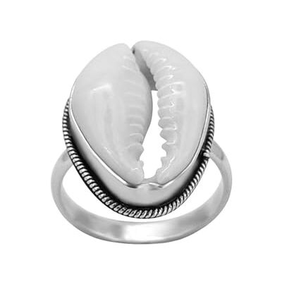81stgeneration Bague en Argent 925 avec Coquillage Cauris Encadré en Corde de Bali Bagues en Argent Sterling avec Coquillages Naturels Bijoux de Plage Bohème pour Femmes Design Côtier Balinais - Publicité 81stgeneration Bague en Argent 925 avec Coquillage Cauris Encadré en Corde de Bali Bagues en Argent Sterling avec Coquillages Naturels Bijoux de Plage Bohème pour Femmes Design Côtier Balinais - Publicité