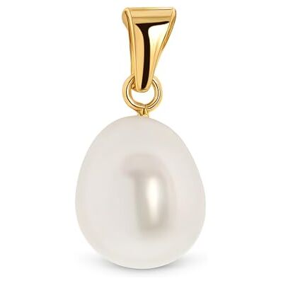 Miore Pendentif Seul (sans chaîne) Or Jaune 14 cts Perle Perle d'eau Douce - Publicité Miore Pendentif Seul (sans chaîne) Or Jaune 14 cts Perle Perle d'eau Douce - Publicité