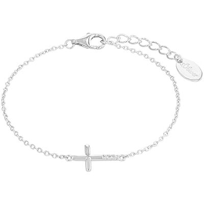 s.Oliver Bracelet en argent sterling 925/acier inoxydable pour fille, bijou de poignet pour enfant, motif, livré dans une boîte cadeau pour bijoux - Publicité s.Oliver Bracelet en argent sterling 925/acier inoxydable pour fille, bijou de poignet pour enfant, motif, livré dans une boîte cadeau pour bijoux - Publicité