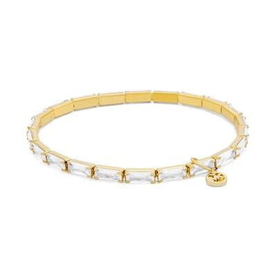 Michael Kors Bracelet manchette ouvert pour femme en argent sterling ou en laiton - Publicité Michael Kors Bracelet manchette ouvert pour femme en argent sterling ou en laiton - Publicité