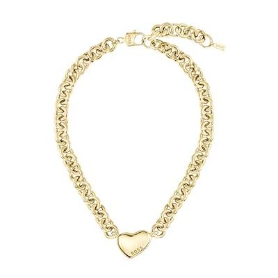 BOSS Jewelry Collier en chaîne pour Femme Collection HONEY LOVE en Acier inoxidable et or jaune - Publicité BOSS Jewelry Collier en chaîne pour Femme Collection HONEY LOVE en Acier inoxidable et or jaune - Publicité