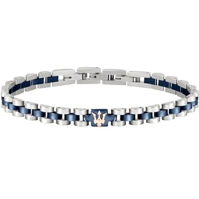 Maserati Maserati Jewels Bracelet Homme, 21 cm, en Acier, PVD JM320AST10 - Publicité Maserati Maserati Jewels Bracelet Homme, 21 cm, en Acier, PVD JM320AST10 - Publicité