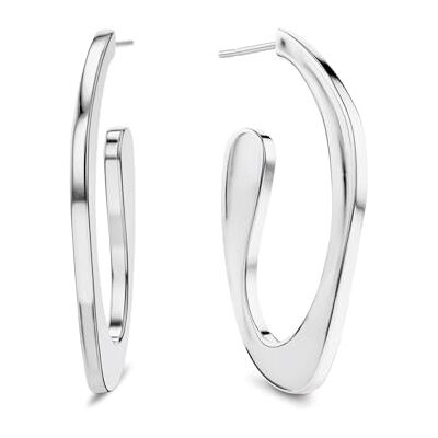 Calvin Klein Boucles d'Oreilles Créoles pour Femme Collection HARMONIOUS CONNECTION en Acier Inoxydable avec des Cristaux Disponible en Version Or ou Argent - Publicité Calvin Klein Boucles d'Oreilles Créoles pour Femme Collection HARMONIOUS CONNECTION en Acier Inoxydable avec des Cristaux Disponible en Version Or ou Argent - Publicité