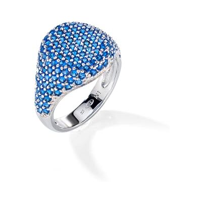 Morellato Bague pour femme, Collection Tesori, en argent 925‰, Zircons - Publicité Morellato Bague pour femme, Collection Tesori, en argent 925‰, Zircons - Publicité