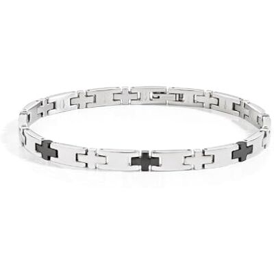Sector No Limits Bracelet pour homme, Collection BASIC Sector Jewels, longueur 22,5 cm, en acier et PVD noir SZS08 - Publicité Sector No Limits Bracelet pour homme, Collection BASIC Sector Jewels, longueur 22,5 cm, en acier et PVD noir SZS08 - Publicité