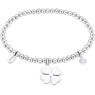 Lotus Style Bracelet modèle de la collection Millennial en acier pour femme, No aplica, Argent, Zircon bleu - Publicité Lotus Style Bracelet modèle de la collection Millennial en acier pour femme, No aplica, Argent, Zircon bleu - Publicité