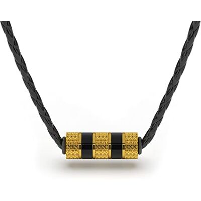 SERASAR Collier Homme Cuir Fermoir Acier Inoxydable Minimaliste Solide pour 50cm Simili Croix Laniere Fil Bracelet Cordon Pendentif - Publicité SERASAR Collier Homme Cuir Fermoir Acier Inoxydable Minimaliste Solide pour 50cm Simili Croix Laniere Fil Bracelet Cordon Pendentif - Publicité