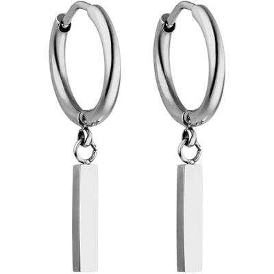 Purelei Huli Creole Boucles d’oreilles (Argent) – Boucles d’oreilles en acier inoxydable durable – Boucles d’oreilles femme résistant à l’eau – 1,6 cm diamètre – Bijoux de mode - Publicité Purelei Huli Creole Boucles d’oreilles (Argent) – Boucles d’oreilles en acier inoxydable durable – Boucles d’oreilles femme résistant à l’eau – 1,6 cm diamètre – Bijoux de mode - Publicité