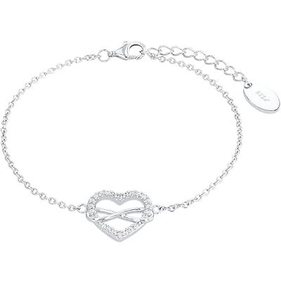 s.Oliver Bracelet en argent sterling 925/acier inoxydable pour femme, bracelet cœur, livré dans un coffret cadeau. Publicité s.Oliver Bracelet en argent sterling 925/acier inoxydable pour femme, bracelet cœur, livré dans un coffret cadeau. Publicité