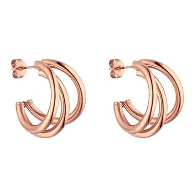 Purelei Eono boucles d'oreilles femme (or rose) – Boucles d'oreilles pour femmes étanches en acier inoxydable (plaqué or rose 4k) – diamètre 2 cm – Bijoux fantaisie pour ton look individuel - Publicité Purelei Eono boucles d'oreilles femme (or rose) – Boucles d'oreilles pour femmes étanches en acier inoxydable (plaqué or rose 4k) – diamètre 2 cm – Bijoux fantaisie pour ton look individuel - Publicité