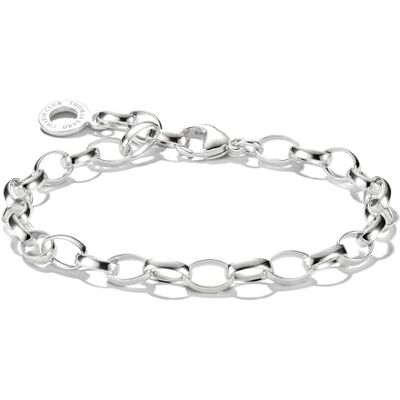 Thomas Sabo Femmes Charm Bracelet Classic Charm Club Argent Sterling 925 X0031-001-12 - Publicité Thomas Sabo Femmes Charm Bracelet Classic Charm Club Argent Sterling 925 X0031-001-12 - Publicité