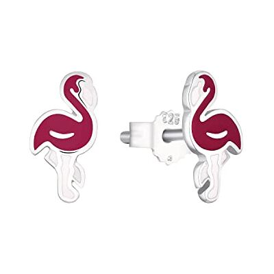 Amor Boucles d'oreilles à tige en argent sterling 925/or pour filles, livrées dans un coffret cadeau - Publicité Amor Boucles d'oreilles à tige en argent sterling 925/or pour filles, livrées dans un coffret cadeau - Publicité