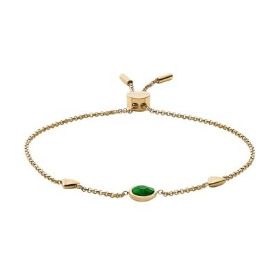 SKAGEN Bracelet à pampilles Sofie Sea Glass en acier inoxydable doré, pour femme, - Publicité SKAGEN Bracelet à pampilles Sofie Sea Glass en acier inoxydable doré, pour femme, - Publicité