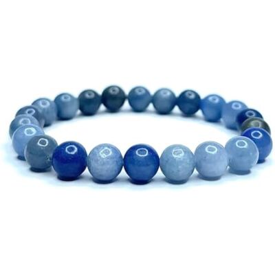 Felicidade Bracelet en Aventurine Bleue Naturelle – Perles Authentiques 8mm – Bijou Élégant & Apaisant en Pierres Fines – Énergie Positive & Harmonie – Bracelet Femme & Homme – Idée Cadeau Unique - Publicité Felicidade Bracelet en Aventurine Bleue Naturelle – Perles Authentiques 8mm – Bijou Élégant & Apaisant en Pierres Fines – Énergie Positive & Harmonie – Bracelet Femme & Homme – Idée Cadeau Unique - Publicité
