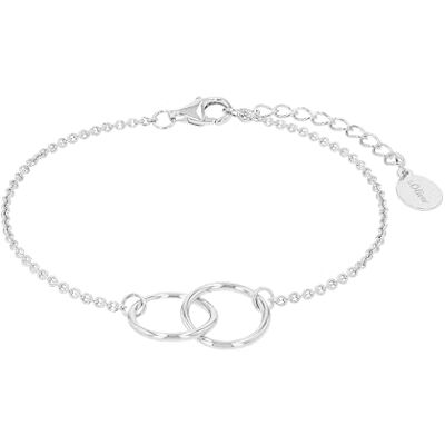 s.Oliver Bracelet en argent sterling 925/acier inoxydable pour femme, bracelet à motif, livré dans un coffret cadeau. Publicité s.Oliver Bracelet en argent sterling 925/acier inoxydable pour femme, bracelet à motif, livré dans un coffret cadeau. Publicité