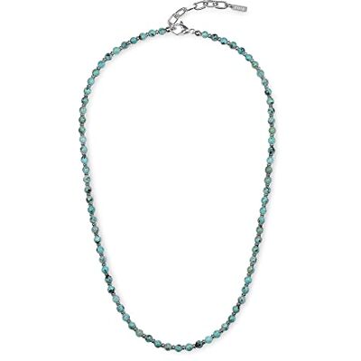 COAI Collier Perle Pierre Acier Inoxydable Homme - Publicité COAI Collier Perle Pierre Acier Inoxydable Homme - Publicité