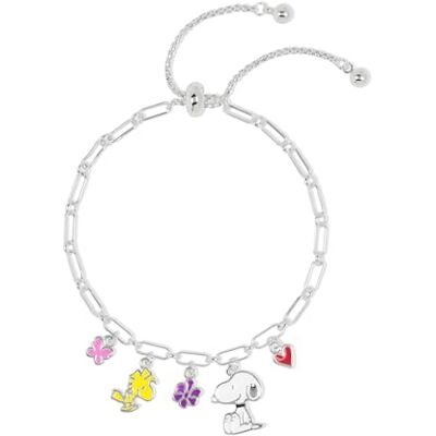 Disney Peanuts Snoopy Snoopy Friendship Unisexe Bracelet couleur argent - Publicité Disney Peanuts Snoopy Snoopy Friendship Unisexe Bracelet couleur argent - Publicité