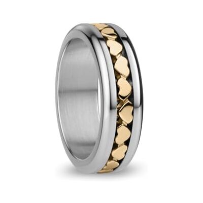 BERING Bague pour femme en argent brillant – Collection Arctic Symphony avec acier inoxydable – , Acier inoxydable, Aucune pierre précieuse - Publicité BERING Bague pour femme en argent brillant – Collection Arctic Symphony avec acier inoxydable – , Acier inoxydable, Aucune pierre précieuse - Publicité
