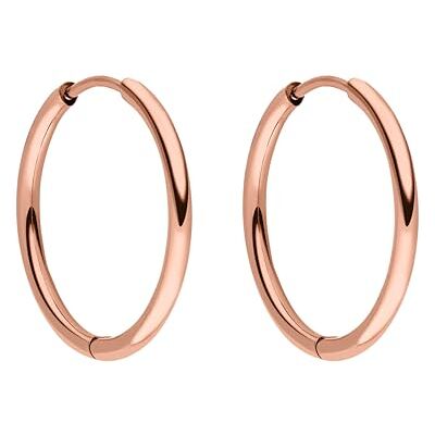 Purelei Boucles d'oreilles élégantes, boucles d'oreilles pour femme en acier inoxydable durable, bijoux imperméables, diamètre 15,8 mm - Publicité Purelei Boucles d'oreilles élégantes, boucles d'oreilles pour femme en acier inoxydable durable, bijoux imperméables, diamètre 15,8 mm - Publicité