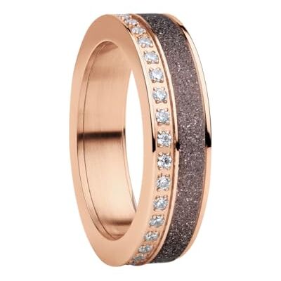 BERING Damen Ring in glänzendem roségold Arctic Symphony Collection aus Edelstahl - Publicité BERING Damen Ring in glänzendem roségold Arctic Symphony Collection aus Edelstahl - Publicité