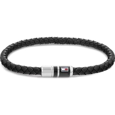 Tommy Hilfiger Jewelry Bracelet en Cuir Tressé pour Homme Couleur Noire - Publicité Tommy Hilfiger Jewelry Bracelet en Cuir Tressé pour Homme Couleur Noire - Publicité