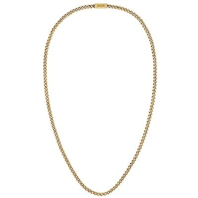 BOSS Jewelry Collier en Chaîne pour Homme Collection Chain for Him en Or Jaune - Publicité BOSS Jewelry Collier en Chaîne pour Homme Collection Chain for Him en Or Jaune - Publicité