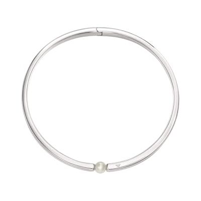 Emporio Armani Collier en acier inoxydable argenté pour femme - Publicité Emporio Armani Collier en acier inoxydable argenté pour femme - Publicité