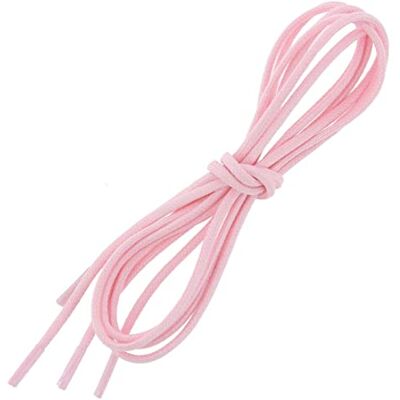 Les Lacets Français. Lacets ronds et épais. 3mm, Coton. Rose Anglais. 75cm FABRIQUE EN FRANCE - Publicité Les Lacets Français. Lacets ronds et épais. 3mm, Coton. Rose Anglais. 75cm FABRIQUE EN FRANCE - Publicité