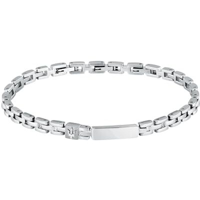 MASERATI Bracelet Homme Acier, Longueur 21,5 cm, Collection ICONIC JM324AVD57 - Publicité MASERATI Bracelet Homme Acier, Longueur 21,5 cm, Collection ICONIC JM324AVD57 - Publicité