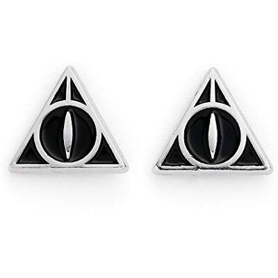 The Carat Shop HARRY POTTER Reliques de la Mort Argent plaqué Boucles d'oreilles - Publicité The Carat Shop HARRY POTTER Reliques de la Mort Argent plaqué Boucles d'oreilles - Publicité