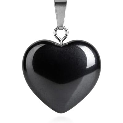 Felicidade Pendentif Cœur en Hématite Naturelle – Pierre Semi-Précieuse Authentique – Bijou Élégant & Protecteur – Énergie, Ancrage & Harmonie – Accessoire Unisexe Durable – Idée Cadeau Symbolique - Publicité Felicidade Pendentif Cœur en Hématite Naturelle – Pierre Semi-Précieuse Authentique – Bijou Élégant & Protecteur – Énergie, Ancrage & Harmonie – Accessoire Unisexe Durable – Idée Cadeau Symbolique - Publicité