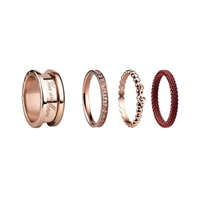 BERING YouAreMagic Bague pour femme Or rose brillant - Publicité BERING YouAreMagic Bague pour femme Or rose brillant - Publicité