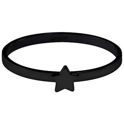 Quiges Acier Inoxydable Étoile Bague Intérieur 2mm Hauteur pour Collection d'Anneaux Empilables - Publicité Quiges Acier Inoxydable Étoile Bague Intérieur 2mm Hauteur pour Collection d'Anneaux Empilables - Publicité
