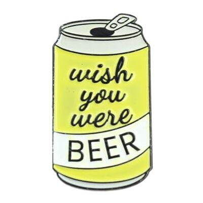 Clj Charles Le Jeune Pin's Canette De Bière Jaune, Wish You Were Beer Alimentation qualité de finition Epingle Broche Badge PINS NOURRITURE - Publicité Clj Charles Le Jeune Pin's Canette De Bière Jaune, Wish You Were Beer Alimentation qualité de finition Epingle Broche Badge PINS NOURRITURE - Publicité
