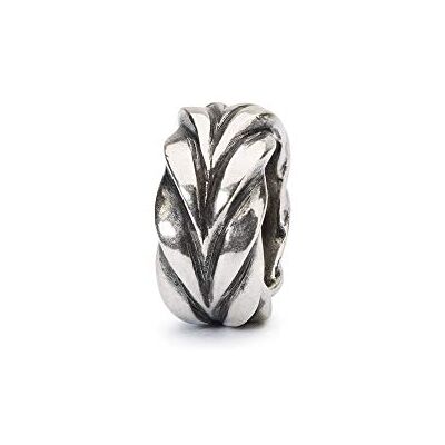 Trollbeads Femme Argent Espaceur pour charms et perles - Publicité Trollbeads Femme Argent Espaceur pour charms et perles - Publicité